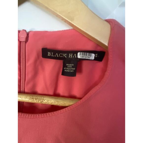 BLACK HALO Samoa Sheath in Carnival Cap Sleeve Dress Pink Size 4 - Picture 5 of 7